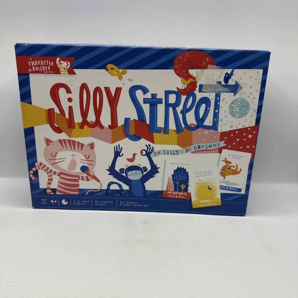Silly Street Board Game Be Silly Be Awesome 2018 Buffalo Games